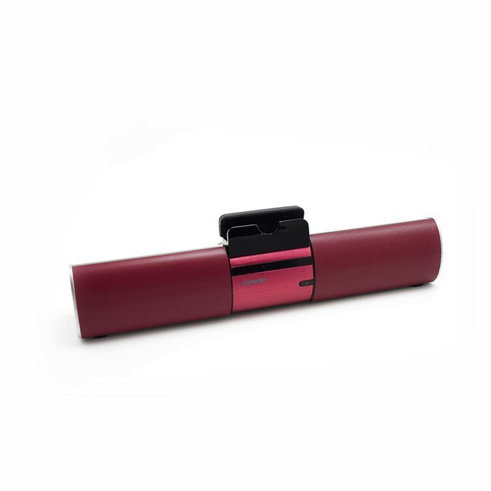 iKANOO Portable Bluetooth Speaker (BT008 Red)