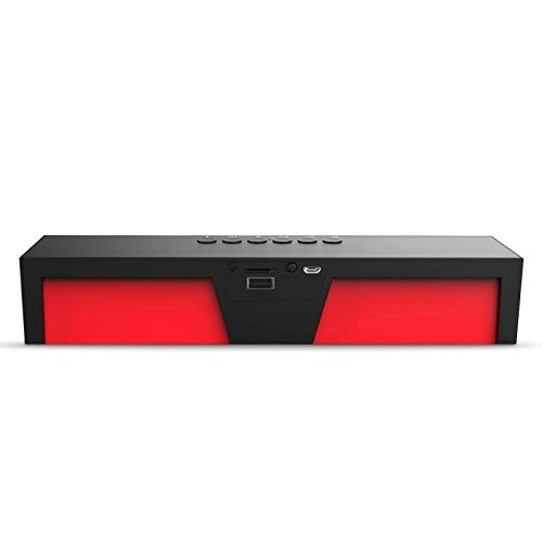 MORNINGSUN SDY019 Base Output Power 10w Bluetooth Wireless Speaker, 1200mAH Battery, FM Radio, Ringtong Alarm,... N3