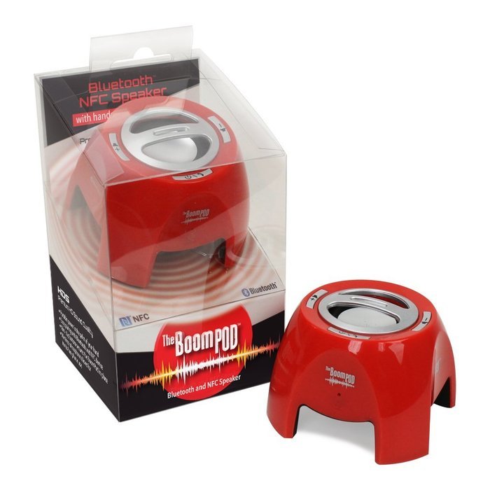 Bluetooth Wireless Speaker with NFC - The Original Boom Pod - Powerful, Portable HD Sound Speaker with Hands-free...