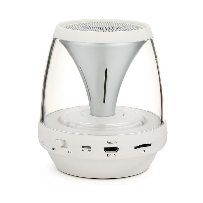 Bluetooth Speakers, Eachine Vivid Jar Portable Bluetooth Speaker with Lights, FM Radio, Compatible with iPhone... N8