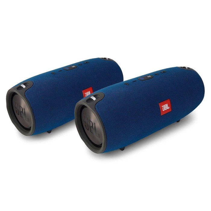 JBL Xtreme Portable Wireless Bluetooth Speakers - Pair (Blue)
