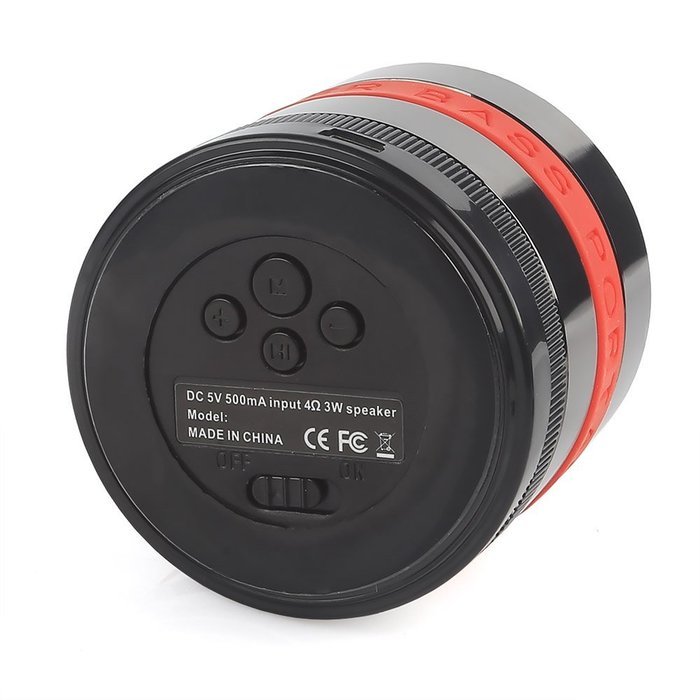 SainSonic K6 Super Bass Portable Rechargeable Mini Hi-Fi Bluetooth Wireless Speaker for iPhone, Android Phone,... N4