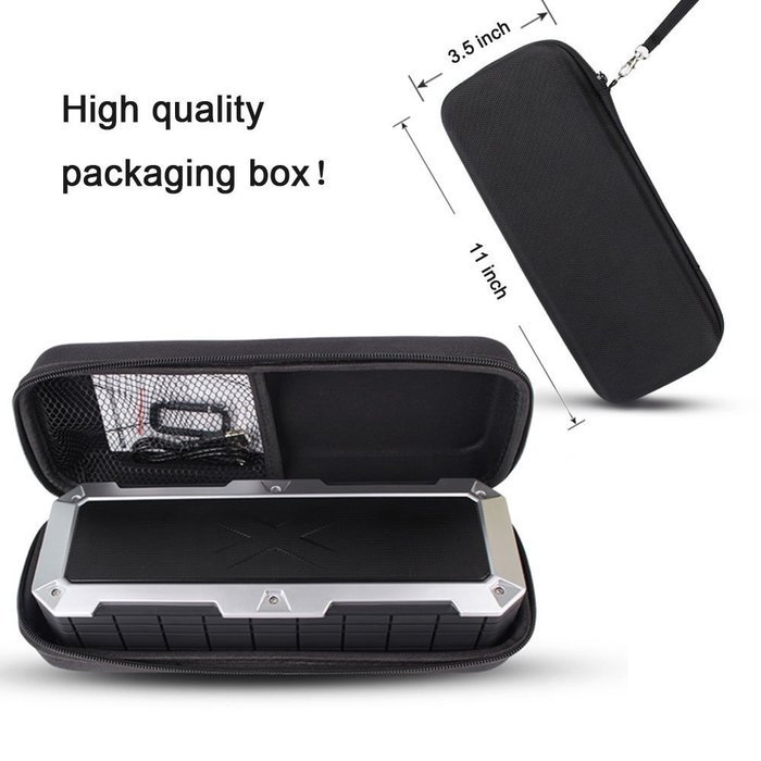 Solarphy Waterproof 20W Bluetooth Speakers Portable HD Stereo Speaker Dual Driver & Built-in Mic Wireless Outdoor... N6