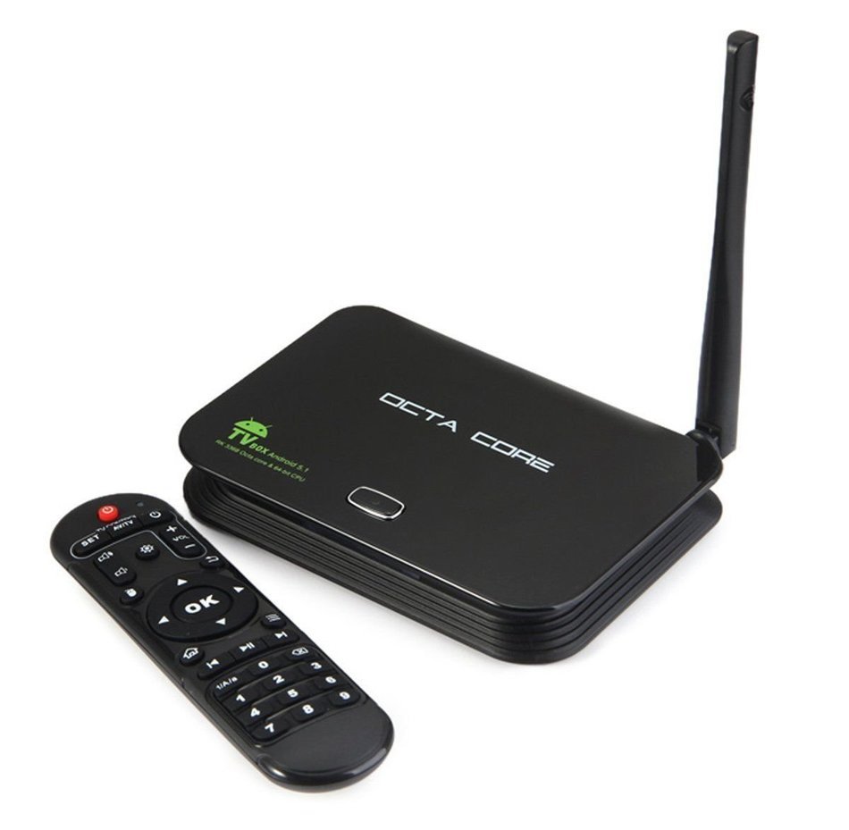 Hindotech Z4 Android 5.1 Lollipop KODI TV BOX Dual Band WiFi 64Bit CPU RK3368 Octa-core 2GB RAM 16G ROM 4K*2K... N3