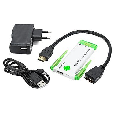 Android 4.2.2 Quad-Core Mini PC Google TV Player Bluetooth HDMI Dual-Antenna (2GB RAM 8GB ROM)