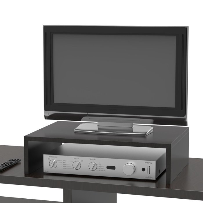 Designs2Go Small TV / Monitor Riser, Black N2