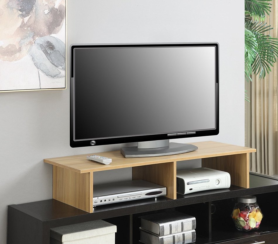 Designs2Go Small TV / Monitor Riser, Black N8