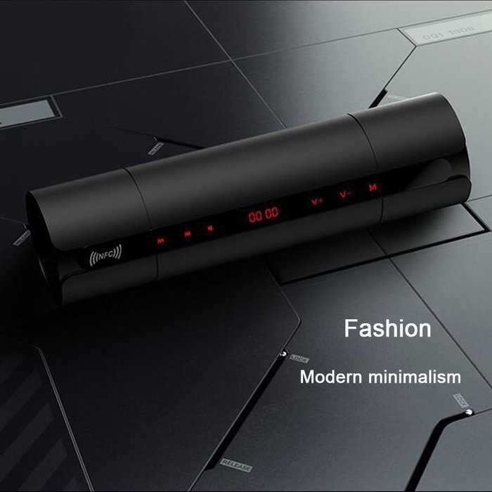 Solarphy Best Bluetooth Speakers Portable NFC FM TF Card HIFI 3D Stereo Super Bass Car Audio Loudspeaker Wireless... N7