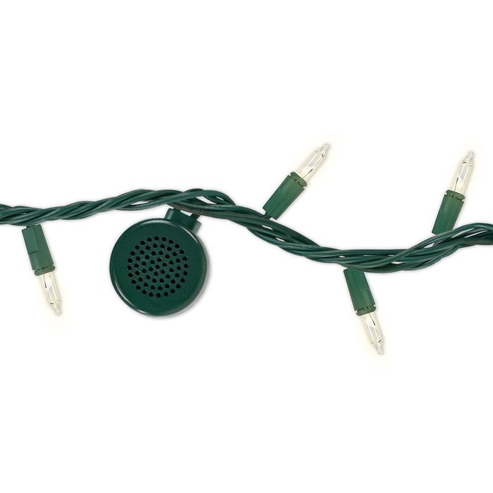 Innovative Technology BRT-200-WG Bright Tunes Decorative String Light with Bluetooth Speakers, White, 26-Feet N10