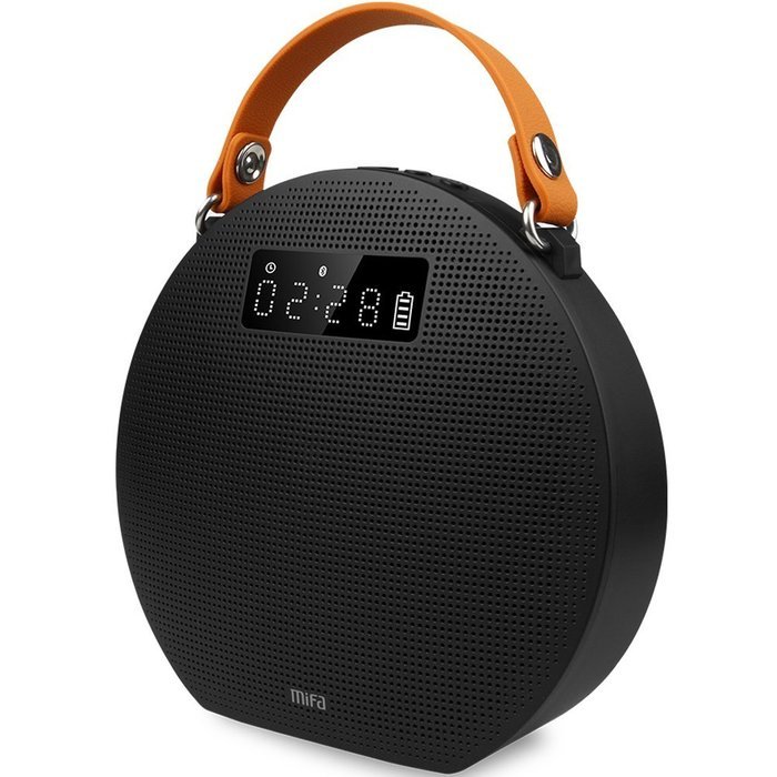 MIFA M9 Portable Bluetooth Speaker 4.0 with Power Bank And LED Display (Black)