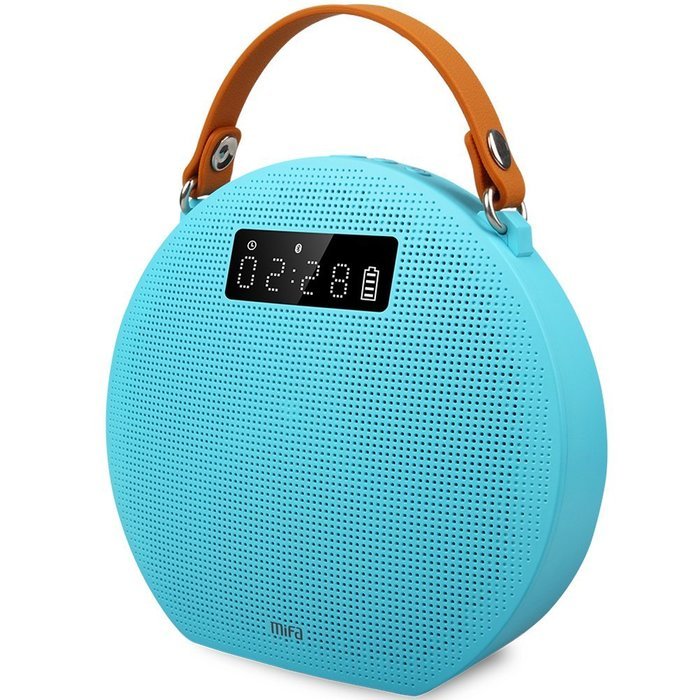 MIFA M9 Portable Bluetooth Speaker 4.0 with Power Bank And LED Display (Black) N9