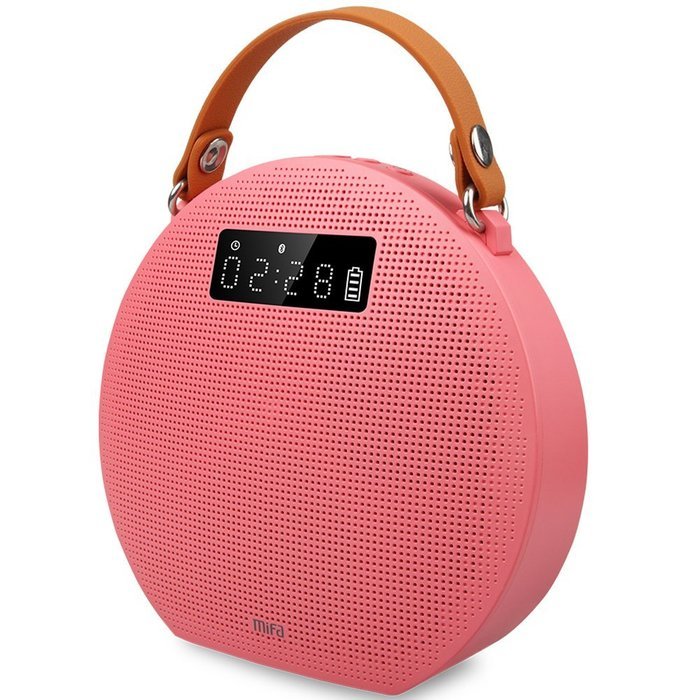 MIFA M9 Portable Bluetooth Speaker 4.0 with Power Bank And LED Display (Black) N22