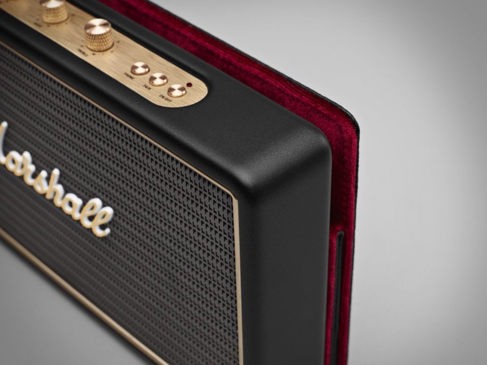 Marshall Stockwell Portable Bluetooth Speaker, Black (4091451) N12