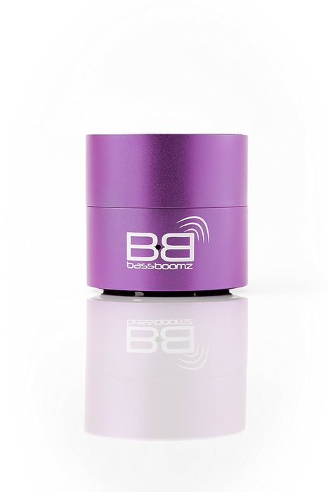 Bassboomz High Performance Portable Bluetooth Speaker - Purple N2