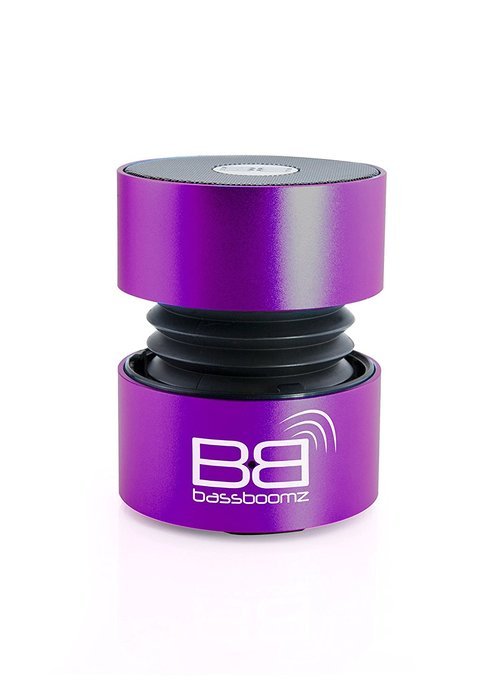 Bassboomz High Performance Portable Bluetooth Speaker - Purple N5