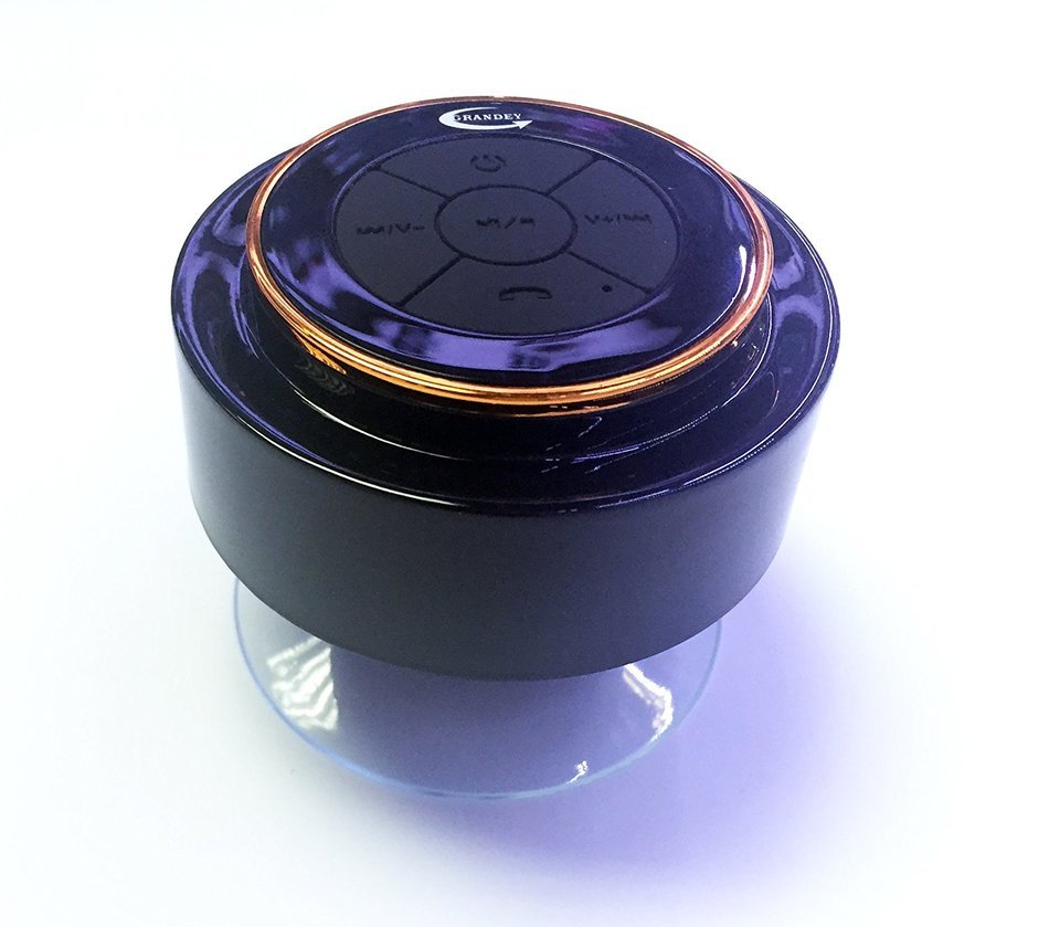 GRANDEY Bluetooth Shower Speaker Best Waterproof Speaker(XP7), Fully submersible & Portable Design Play Wireless... N7