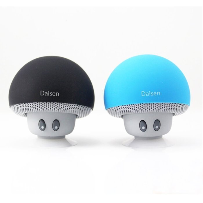 Daisen-tech Mushroom Mini Wireless Portable Bluetooth 4.1 Speakers with Mic for Iphone /Ipad /Laptop Samsung HTC... N18
