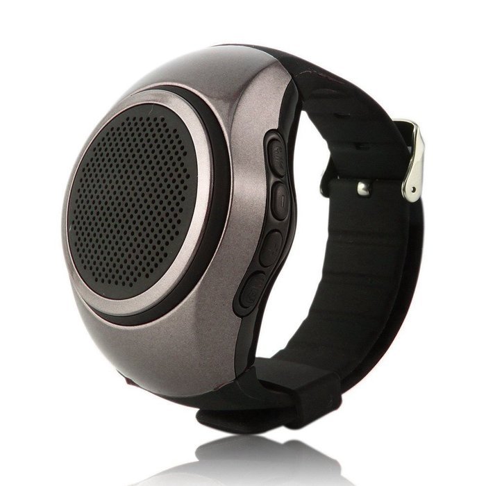 Jozabova Portable Hi-fi Bluetooth Wireless Speakers MP3 Music Player Watch Style Subwoofer Stereo Universal Mini... N11