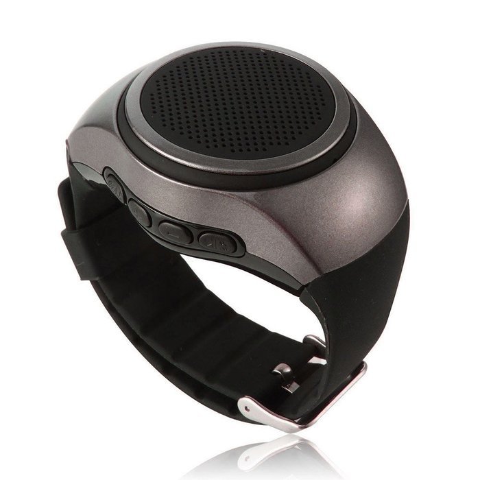 Jozabova Portable Hi-fi Bluetooth Wireless Speakers MP3 Music Player Watch Style Subwoofer Stereo Universal Mini... N13