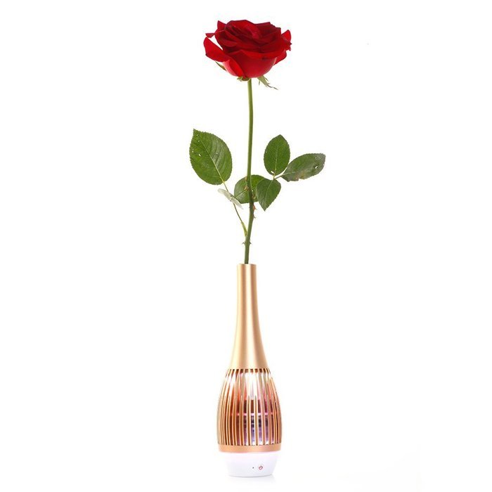 MAONO Music Vase Bluetooth V4.0 Wireless Smart Speaker with APP Control, Dual Drive Stereo Sound, Dancing Light... N8