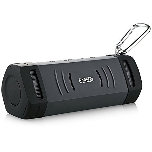 Original EARSON ER-160 Mammoth Waterproof Portable Wireless Bluetooth Stereo Speaker Color Green N3