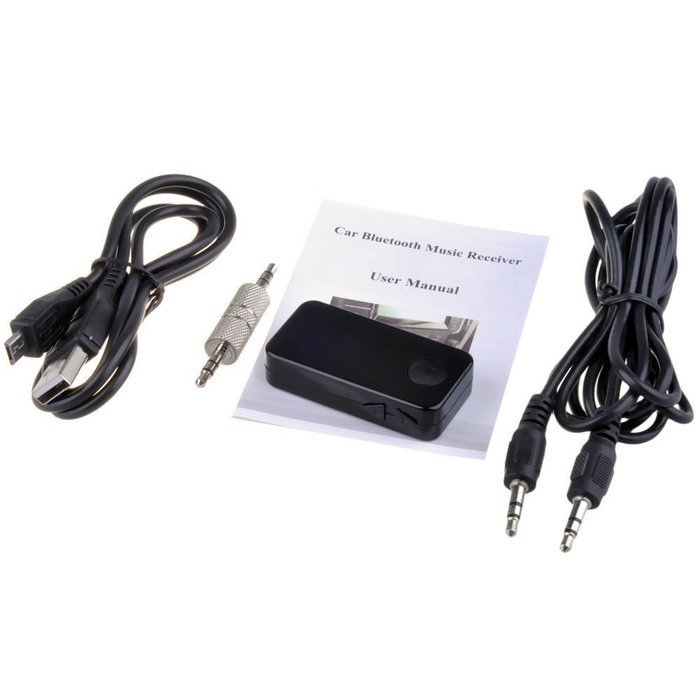 Kissmart Mini Wireless Bluetooth Music Streaming Receiver Adapter with 3.5 mm Stereo Output and Hands Free Calling... N6