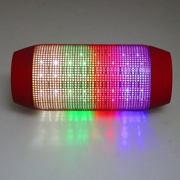 AGPtEK&reg; Multicolor Glowing Wireless Bluetooth Speakers, 3 LED lights for Party Music with iphone6,iphone6 plus... N2