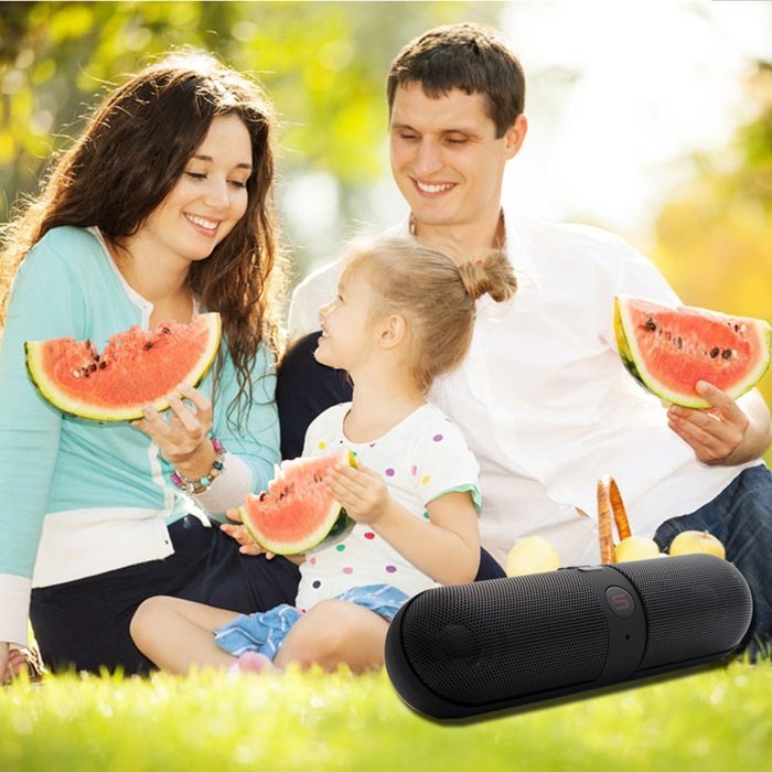 Wireless Bluetooth Speakers, Portable Stereo Bluetooth Speakers with HD Audio and Surround Sound, Outdoor Pill... N6