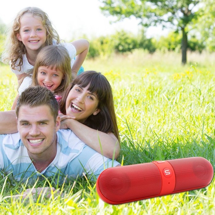 Wireless Bluetooth Speakers, Portable Stereo Bluetooth Speakers with HD Audio and Surround Sound, Outdoor Pill... N23