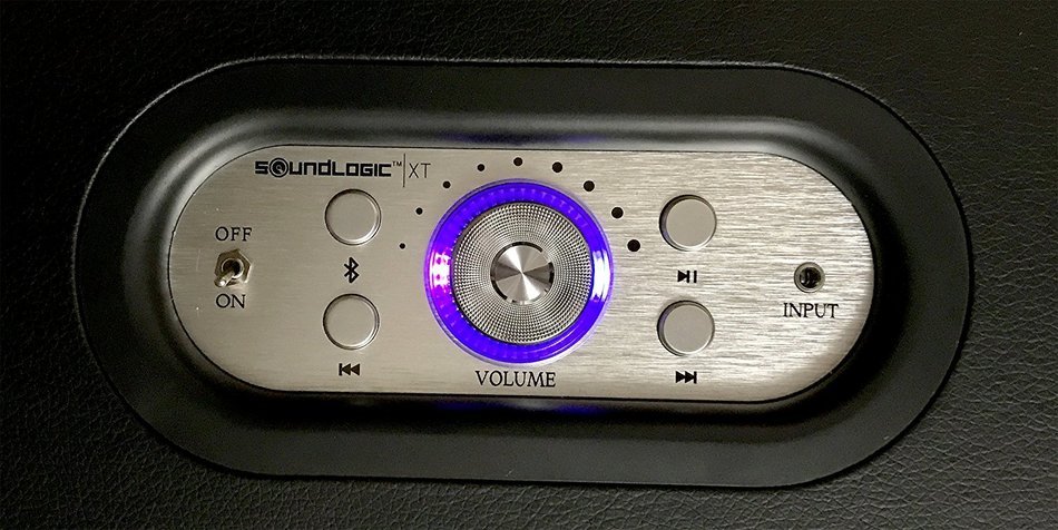 SoundLogic XT CLBS-6/6737 Vintage Wireless Bluetooth Speaker N3
