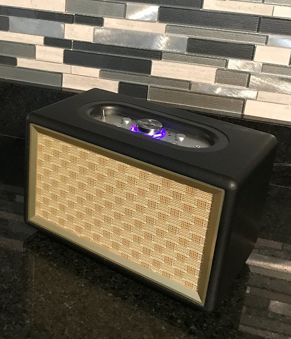 SoundLogic XT CLBS-6/6737 Vintage Wireless Bluetooth Speaker N4