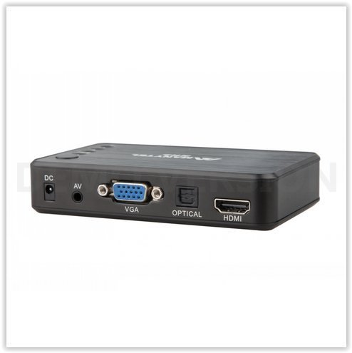 MANYTEL Full HD 1080P USB External HDD Media Player with HDMI VGA SD Support MKV H.264 RMVB WMV Aluminum Shell N2