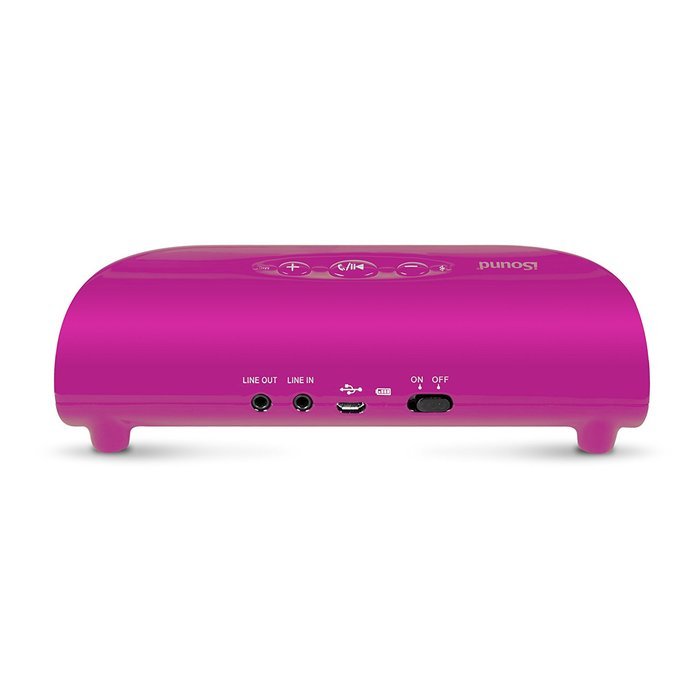 iSound Crescent Rechargeable Bluetooth Speaker and Speakerphone Compatible with all Bluetooth and 3.5mm Phones... N2