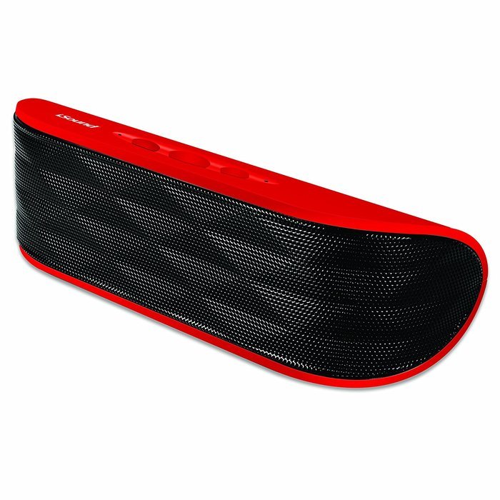iSound Crescent Rechargeable Bluetooth Speaker and Speakerphone Compatible with all Bluetooth and 3.5mm Phones... N5