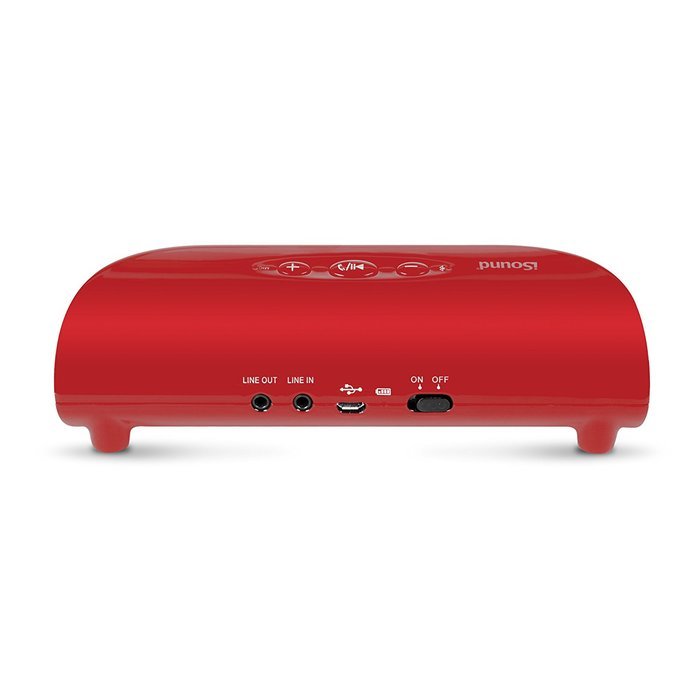 iSound Crescent Rechargeable Bluetooth Speaker and Speakerphone Compatible with all Bluetooth and 3.5mm Phones... N6