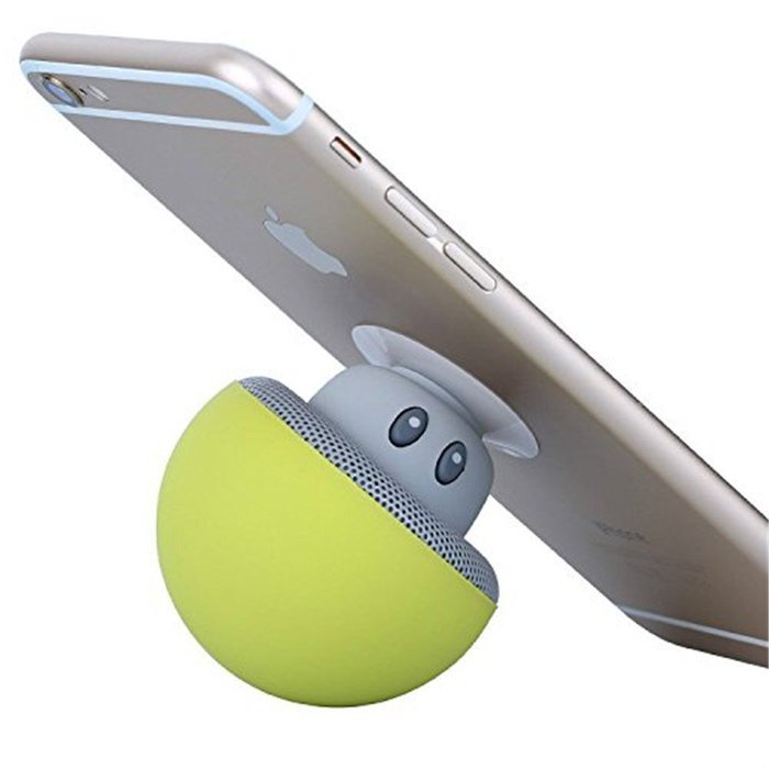NOKEA Mushroom Mini Wireless Portable Bluetooth 4.1 Speakers with Mic for Iphone /Ipad /Laptop Samsung HTC Lg... N16