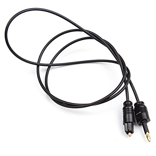 BephaMart TosLink Male To 3.5MM Male Digital Optical Audio Adapter Lead Cable