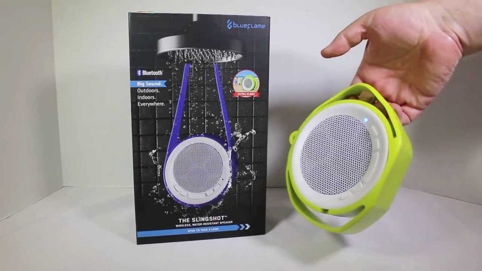 Blueflame The SlingShot Bluetooth Wireless Water-Resistant Speaker