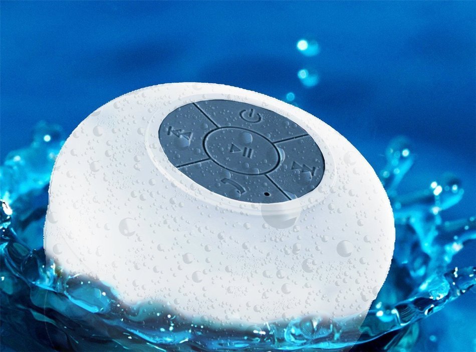 NOKEA Wireless Bluetooth 3.0 Waterproof Outdoor & Shower Speaker, Mini Water Resistant Wireless Shower Speaker... N25