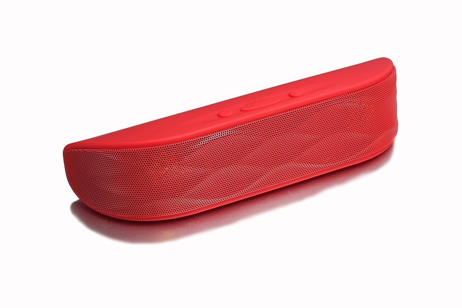 Planet Audio PB252R Wireless Bluetooth Speaker (Red) (Discontinued by Manufacturer)