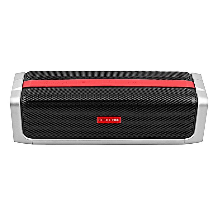 Owlee Stealth360 Portable Wireless Bluetooth Speaker - 20W - Two SubWoofers - 360&deg; Surround Sound - Full Bass... N2