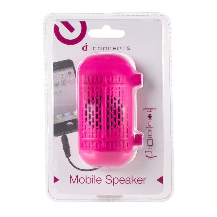 Sakar Assorted Mini Pill Speakers, Variable Colors N2