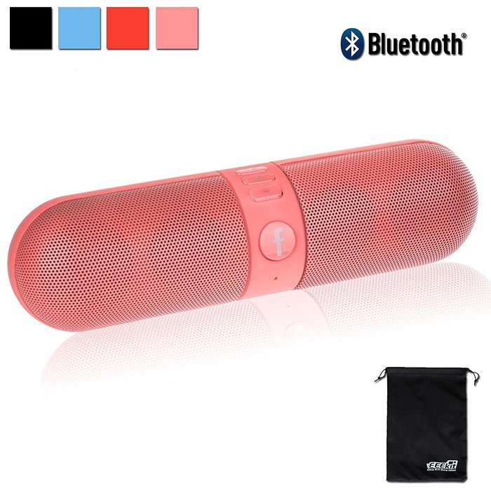 Bluetooth Speaker, EEEKit Portable Shockproof Bluetooth Wireless FM Stereo Speaker, Surround Sound Speaker, The... N12