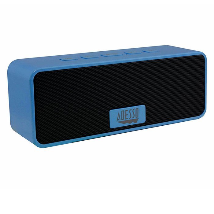 Adesso Xtream S2 Bluetooth 3.0 Portable Wireless Speakers for iPod, iPhone and Smartphones with Built-In Microphone