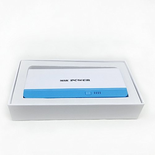 MAK Power 10000mah Brilliant Dual USB (2.1a / 1.0a Output) Portable Power Bank External Battery Charger for Iphone... N3