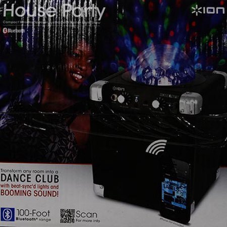 House Party speaker system with Supreme Audio and Visual, Black N4