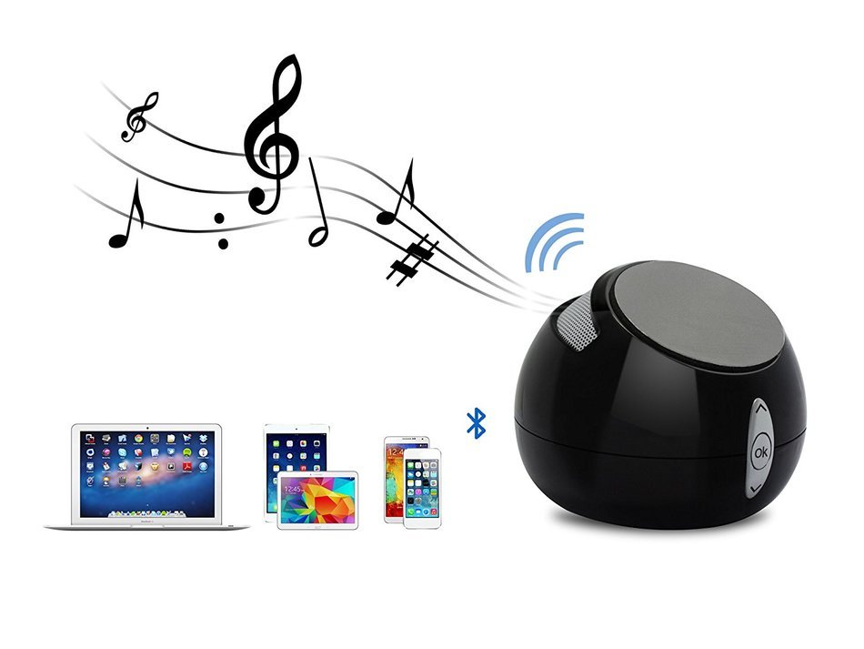 Bluetooth Speaker, TechMatte Sound Pod Bluetooth Speaker (NFC Capability) Portable, Wireless Speaker Music System... N4