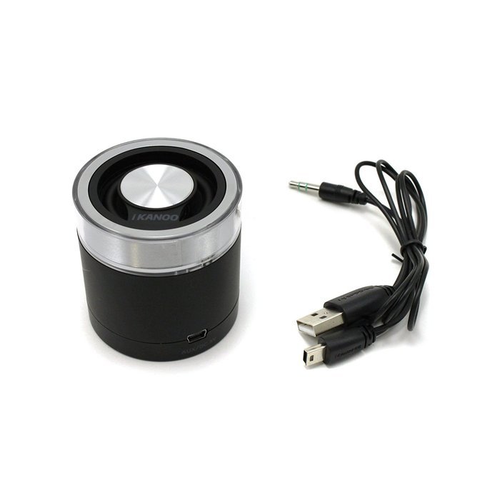 iKANOO Portable Bluetooth Speaker (BT015 White) N3