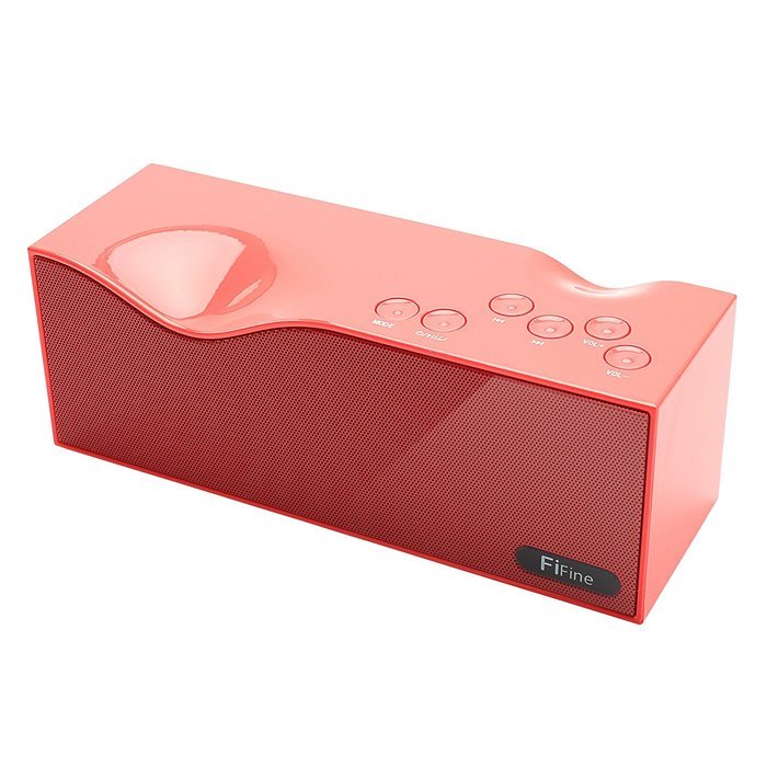 Fifine Bluetooth Speaker, Portable Wireless Bluetooth Stereo Speaker with 2 X 3.5w Speaker Enhanced Bass Resonator... N5