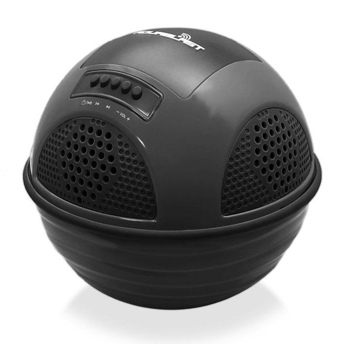 Pyle PWR90DWT Aqua Blast Waterproof Bluetooth Floating Pool Speaker System with Built-In Rechargeable Battery... N6